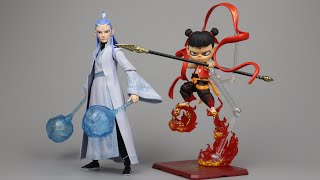开盒分享】万代BANDAI S.H.Figuarts 哪吒NE ZHA/敖丙AO BING - YouTube