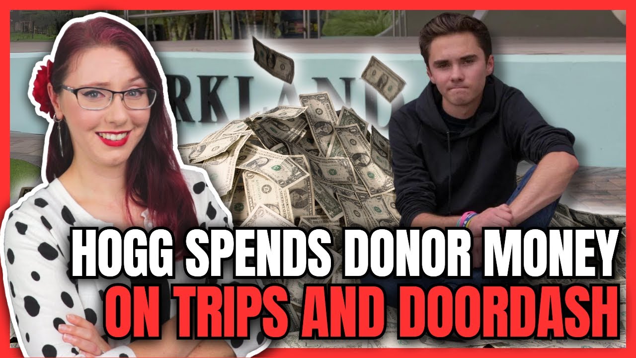 David Hogg Spends Donor Money on DoorDash