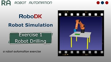 RoboDK Exercise 1 - Robot Drilling