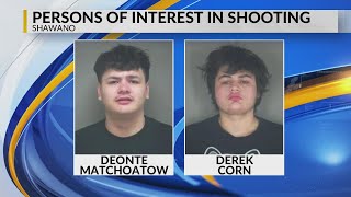 Two men considered persons of interest for alleged shooting in Shawano leaving one injured