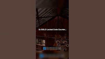 Ez SOLO Locked Crate Counter ✅ #rust
