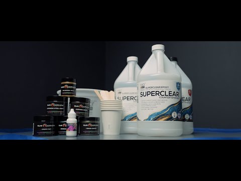 Superclear® Countertop Epoxy 2:1 - Superclear® Epoxy System