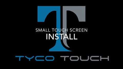 Tyco Touch Small IR Add On (overlay) Frame Install