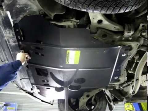 Установка защиты двигателя на Ford Focus // Защиты картера MOTODOR