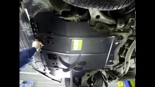 Установка защиты двигателя на Ford Focus // Защиты картера MOTODOR