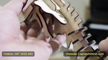 Bộ Lắp Ghép Bằng Gỗ | Mô Hình Khủng Long | Laprapmohinh.com