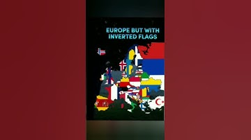 Europe but with Inverted Flaggs