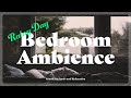 Thunderstorm and rain sounds  cozy bedroom ambience