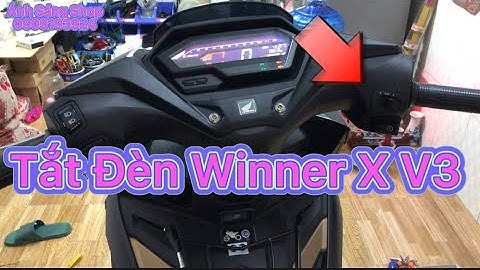 Winner X V3 Chế Công Tắt Mở Đèn Và Mạch Chớp Ưu Tiên