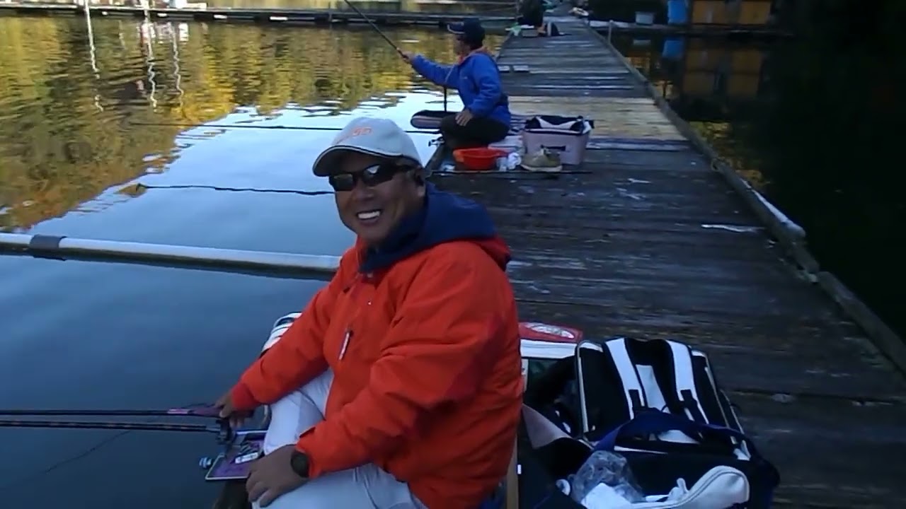 スマイル泉様　超超美へら46.4cm釣り上げ直後のインタビュー！