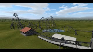 B&M Flying coaster - No Limits 2 - Hand-built