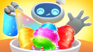 Rainbow Snack Robot | Healthy Habits for Kids | Kids Cartoon | Mimi and Daddy