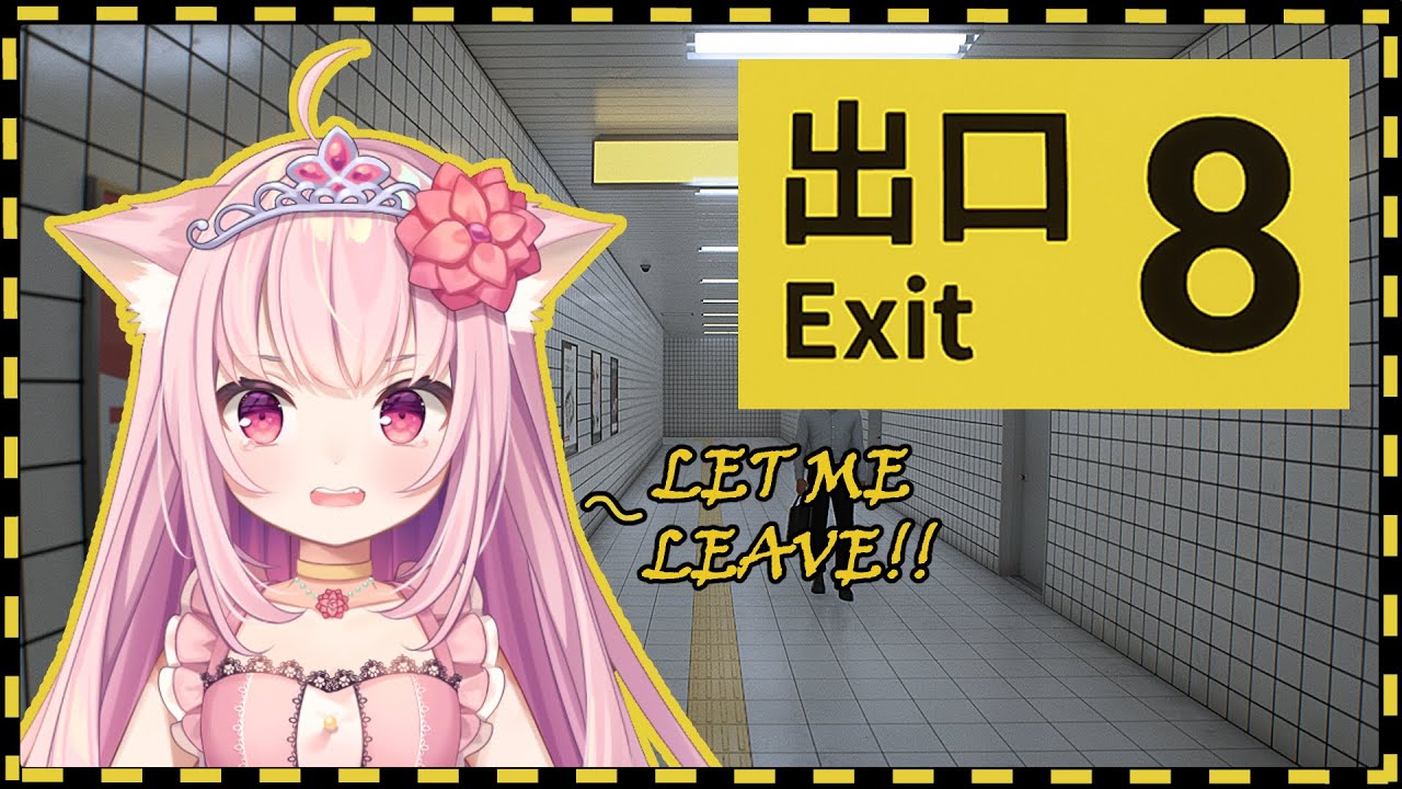LET ME LEAVE ! ♛The Exit 8♛ - YouTube