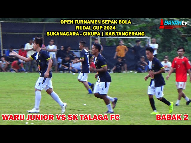 TERJADI PEMBANTAIAN LAGI | BABAK 2 - 32 BESAR RUDAL CUP 2024 ANTARA WARU JUNIOR VS SK TALAGA FC class=