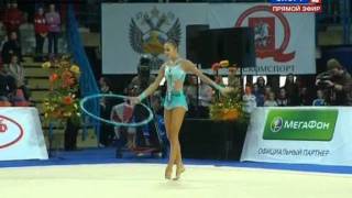 Daria Dimitrieva Hoop Final Grand Prix Moscow 2012