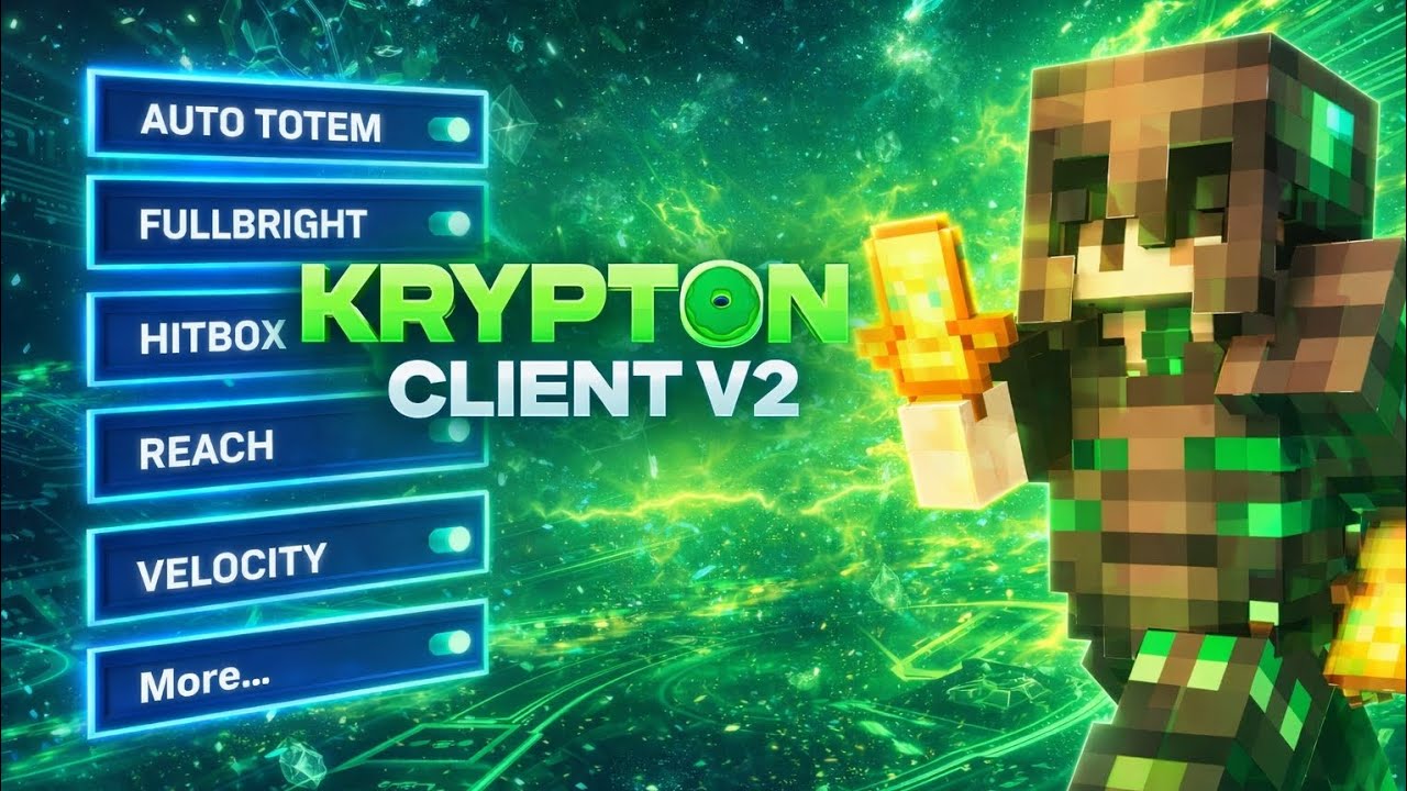 Kyrpton Client Krypton Client V2 1.21-1.21.1 – Best PvP Crystal/Donut Smp Client for ...