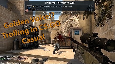 CS:GO Golden Voice! Funny Moments in Casual Commentated By a Very Nice Voice!