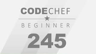 Code Chef Problem - Rating 245 - Age Limit - Editorial - Hindi | English