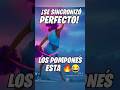 Los pompones están rotísimos con esta rola! 😂🔥 #fortniteshorts  #BaileFortnite #pompones