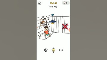 find key#brainout #challenge 9#escape room