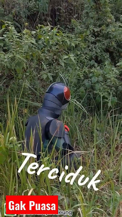 Baja hitam Lucu Buka puasa di siang bolong #satriabajahitam #kamenrider #puasa #romadhon #lucu