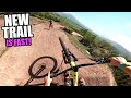 The fastest bike park in the uk built a new trail  first ride
