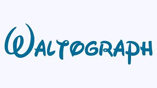 Waltograph Font | Walt Disney Font Download