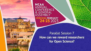 How can we reward researchers for Open Science? - MCAA Annual Conference 2023