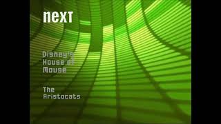 Disney Channel Next Bumper Disneys House Of Mouse To The Aristocats October 12, 2003 Rpo