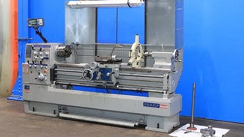 SHARP GAP BED ENGINE LATHE  MODEL  1660C, S N  3899011, NEW  1999, Prime Machinery 516-922-7977
