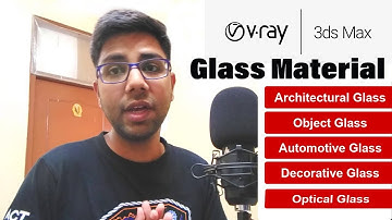 3D Max Tutorial in Hindi #29 | 3D Max V-Ray Architectural Glass Material | Multimedia Guruji