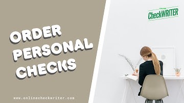 Order Personal Checks