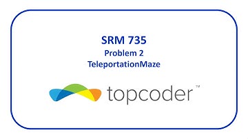 topcoder SRM 735 Problem 2 - TeleportationMaze