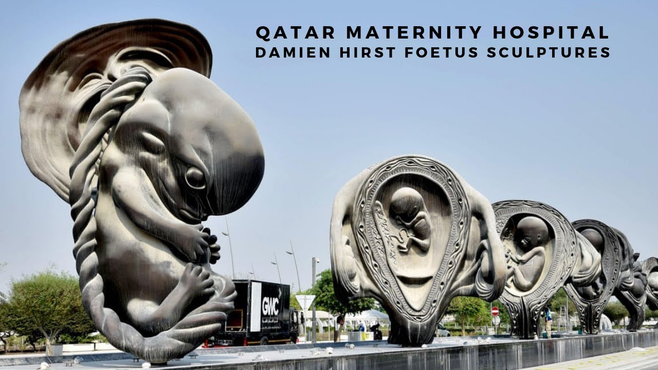 Qatar Maternity Hospital sculptures YouTube