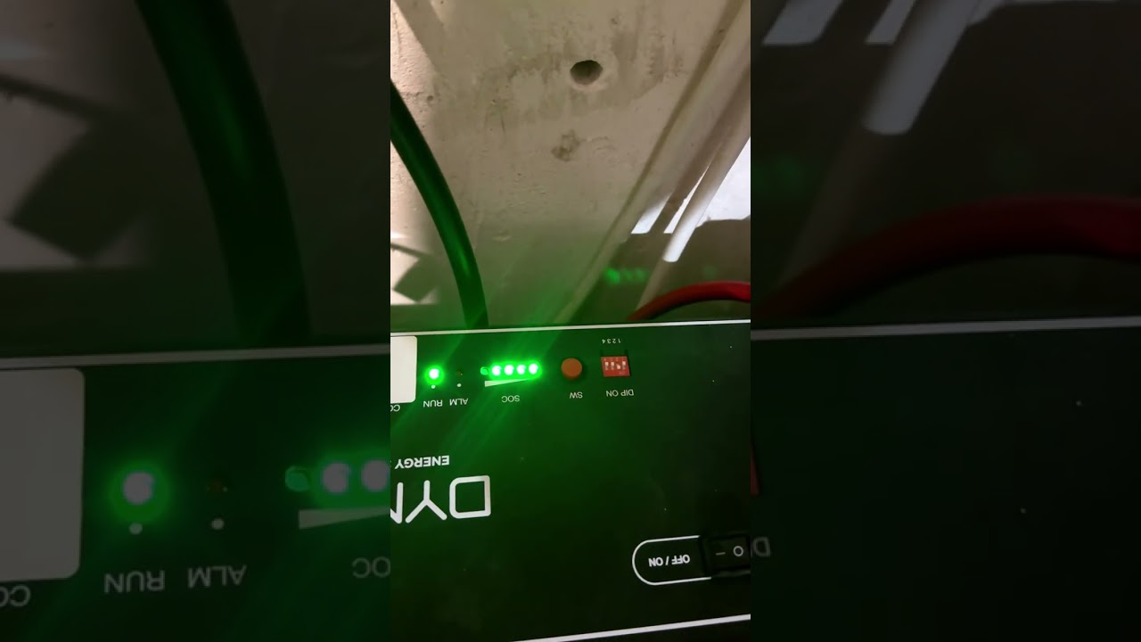 Підключення інвертора Anenji 6.2 до АКБ Dyness DL5.0C