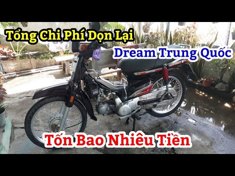 PHỤC HỒI DREAM TRUNG QUỐC PHẾ LIỆU THÀNH DREAM THÁI  DỌN DREAM CŨ THÀNH  DREAM MỚI  REVIEW XE DREAM  YouTube