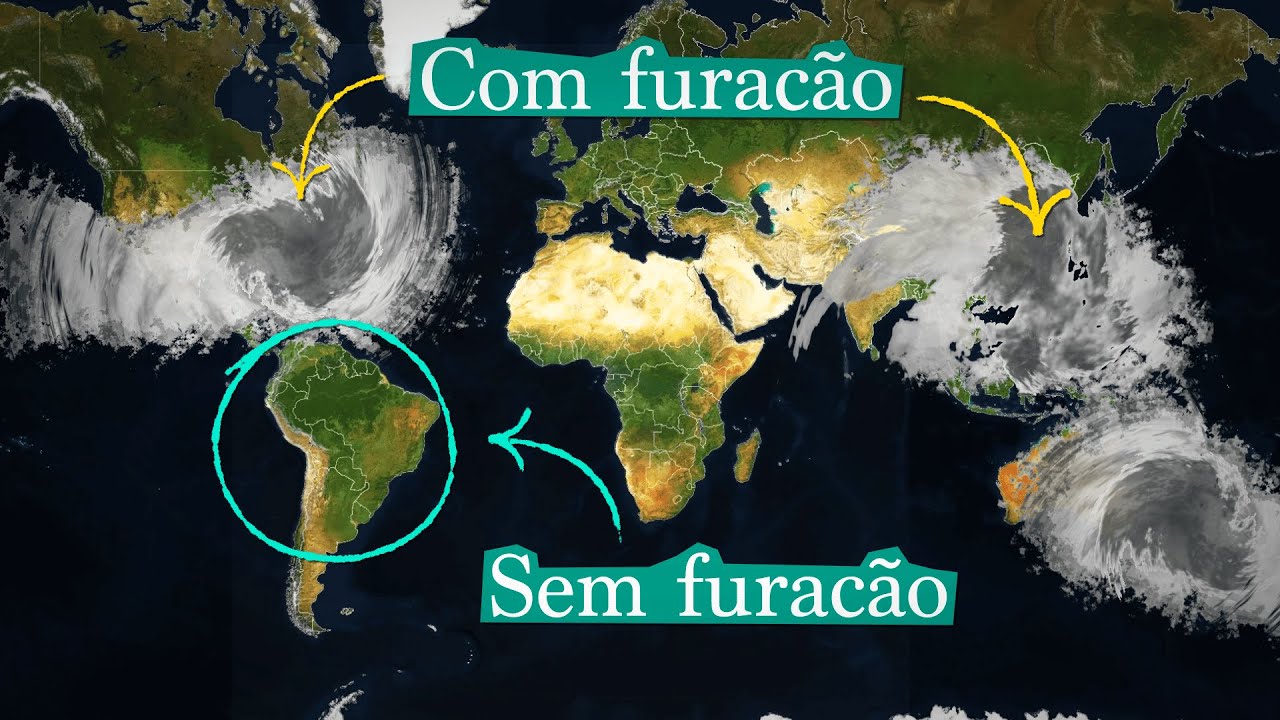 Por que Não Existem grandes Furacões na América do Sul?