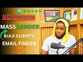 new email clients finder and unlimited email sender