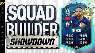 96 CHELSEA TOTS ZIYECH SQUAD BUILDER SHOWDOWN!!!