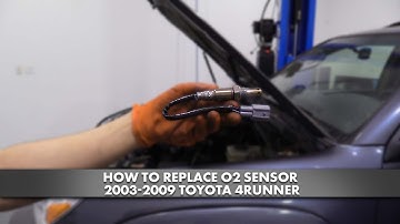 How to replace O2 Sensor 2003-2009 Toyota 4Runner