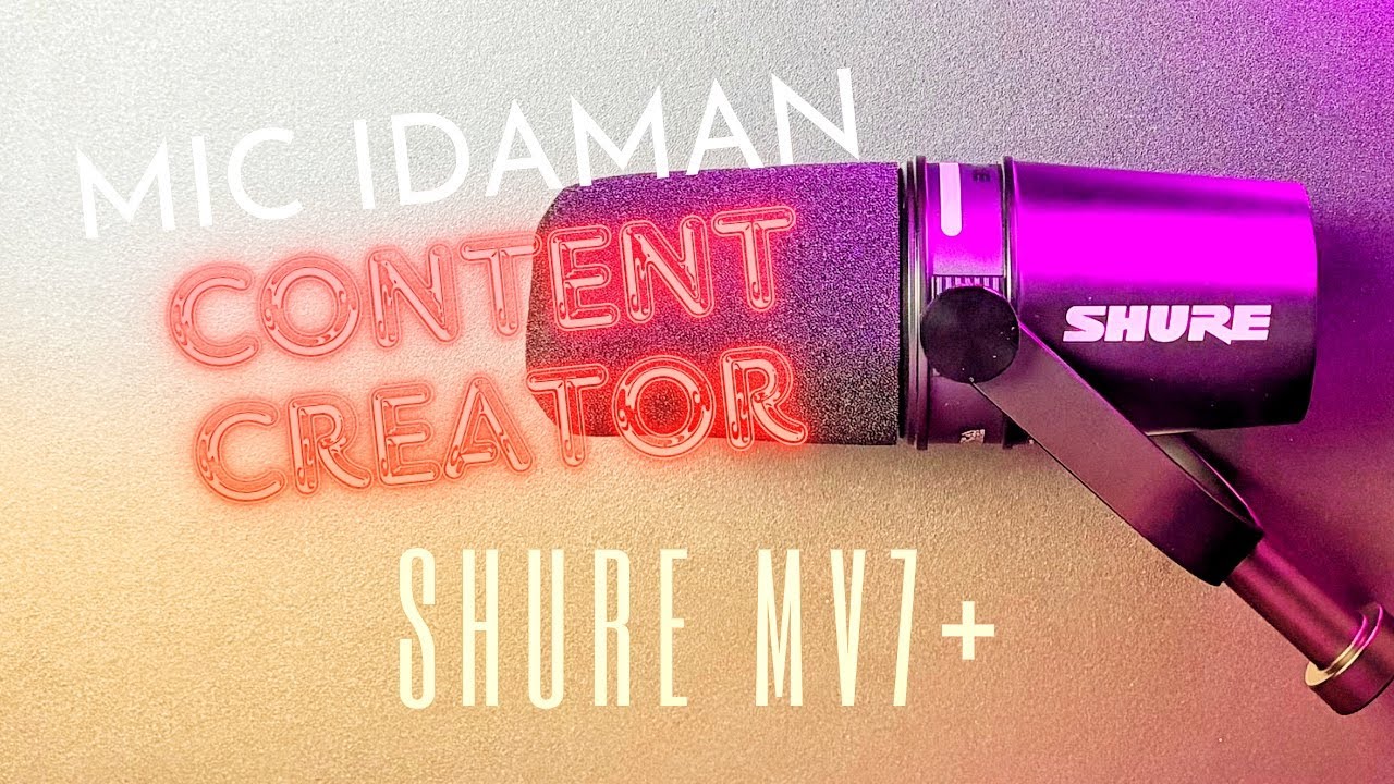 Calon Mic SEJUTA Content Creator! Review Shure MV7+ INDONESIA - YouTube
