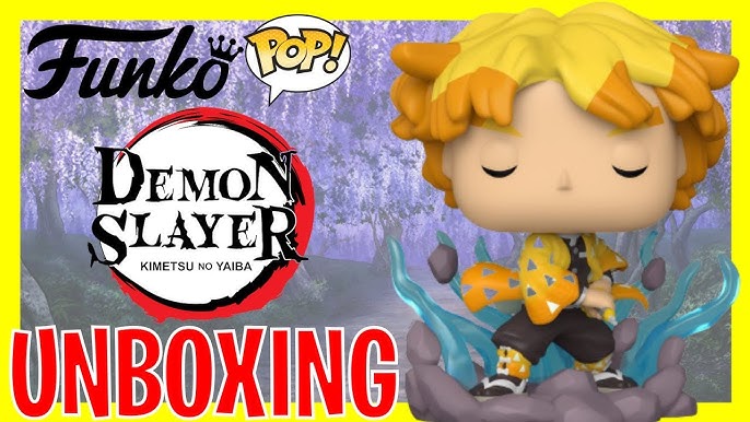 PRÉ-VENDA] Funko Pop Desenho/animação - Demon Slayer - Zenitsu 1 Forma 987  (Funimation)