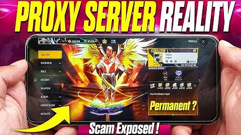 Free Fire Proxy Server Reality – Scam Exposed?