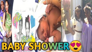 Wow😍 Rihanna Celebrate her Newborn Baby Girl Baby Shower in Barbados with Cute Families