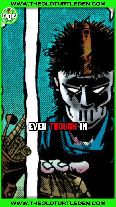 1987 Casey Jones never takes off his mask