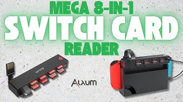 Alxum 8-in-1 Nintendo Switch Game Card Reader: Unboxing and First Impressions