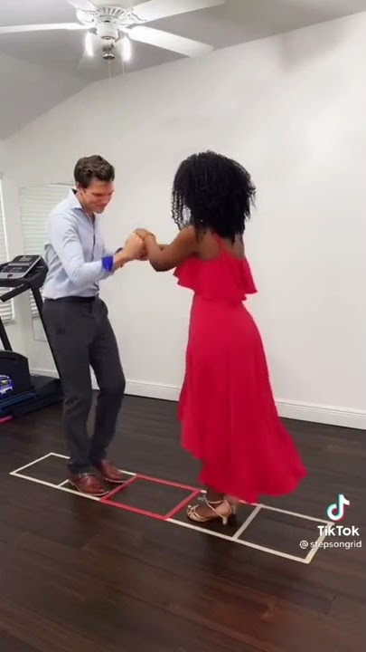 Salsa basic steps- with a partner- stepsongrd