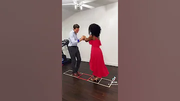 Salsa basic steps- with a partner- stepsongrd