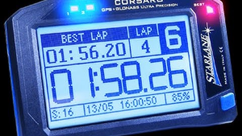 Laptimer Corsaro go KART