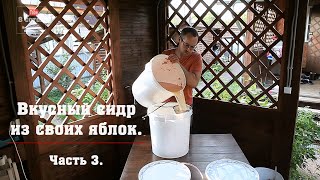 Вкусный сидр из своих яблок. Часть 3